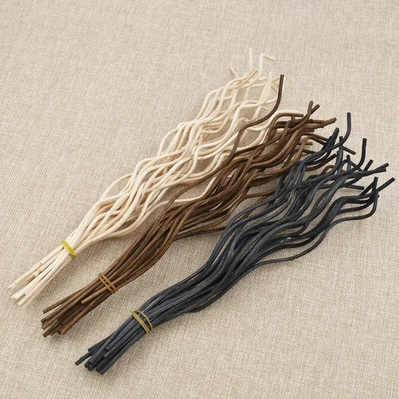 5/20pcs Aroma Diffuser 28cm Wavy Rattan Reed Sticks Air Freshener Aromatherapy Sticks Oil Diffuser Refill Stick Room Fragrance