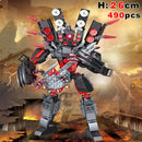 New Skibidi Toileted Action Figures Building Blocks Titan Drill Man Speakerman TVman Model Toys for Kid Xmas Halloween Gift
