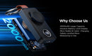 Joyroom Portable Wireless Charger for Apple Watch Series 8/Ultra/7/6/5/4/3/2/SE 2000mAh iWatch Charger Black Magnetic Power Bank