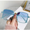 New Oversized Rectangle Sunglasses Women's Fashion Square Sun Glasses Men's Classic Vintage Eyewear UV400 Oculos De Sol 선글라스