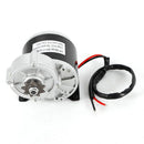 24V 350W Gear Reduction Electric Motor with 9 Tooth Sprocket 300 RPM DIY Electric Reduction Motor for e-Bike Scooter