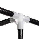 10-Tier Dustproof Shoe Rack Organizer - Black Closet Storage Cabinet for Space-Saving Shoes