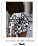 Sexy y2k clothes metal rhinestone corset crop top women summer nightclub party tops for woman see through beach halter tank top
