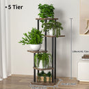 Pflanzenständer Ständer für Blumen Eisen 6/7/8 Ebenen Pflanzenregal Pflanzenorganizer Aufbewahrung Pflanzenhalter Display-Ständer Gartendekoration