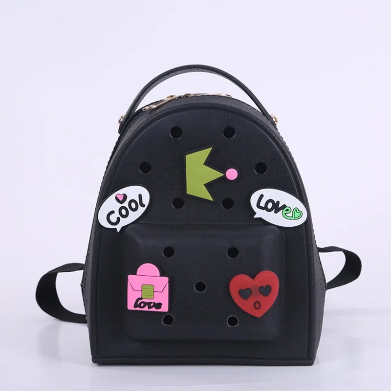 Sandproof Summer Hole Beach Bag DIY EVA Bogg Backpack Shouldbag Portable Travel Storage Bag Gif for Kids