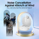QCY HT05 ANC Kabellose Kopfhörer 40dB Geräuschunterdrückung Bluetooth 5.2 In-Ear-Kopfhörer 6 Mikrofone ENC HD-Anruf-Headset Transparenzmodus