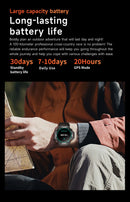 Military Smart Watch T-Rex 3 Bulit-in GPS Compass Altimeter Barometric 10ATM IP69K Waterproof AMOLED Bluetooth Call Smart watch