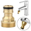 5/1Pcs Universal Kitchen Faucet Adapters Brass Tap Connector Mixer Hose Adaptor Garden Threaded Faucet Watering Garden Tools