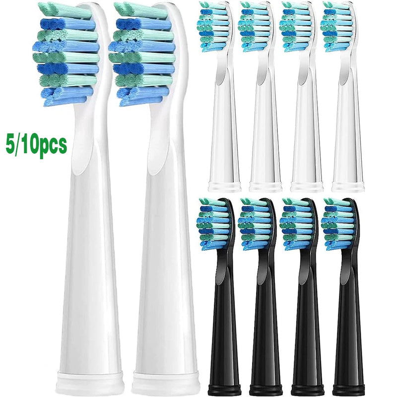 Electric Toothbrush Replacement Heads Compatible with Fairywill Electric Toothbrush FW-507/508/515/551/917/959/2011/D1/D3/D7/D8