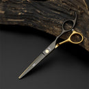 Barbershop Plating Hair Cutting Scissors Thinning Professional Barber Scissor Stainless Steel Salon Hairdressing Shears Tools