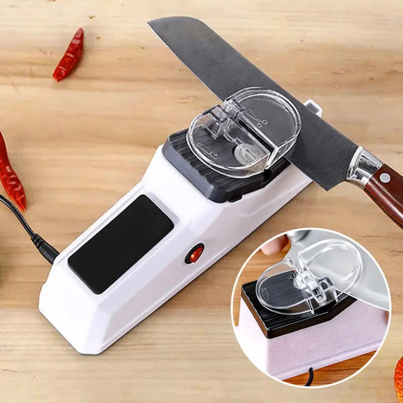 Knife Sharpening Electric Multifunctional Knife Sharpening Machine Kitchen Gadget For 5 Seconds Fast Sharpening & Polishing