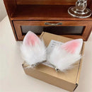 2pcs/Set Plush Rabbit Ear Hair Clips Sweet Bunny Barrettes Hairpins For Women Girls Easter Halloween Cosplay Party Decorations