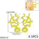 5PCS Cartoon Special Effects Pieces Arm Fist Wind Lightning Leg Flames Weapons Accessories Assemble Scene Bricks Kids for Toys