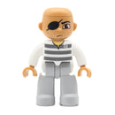 Big Size Action Figures City Princess Policemen Family Building Block Doll Character Accessory Assembly Toys for Children Gift