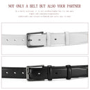 Men's High-quality Genuine Leather Long Needle Buckle Metal Automatic Buckle Men's Belt Strap Men's Fashion Classic Design