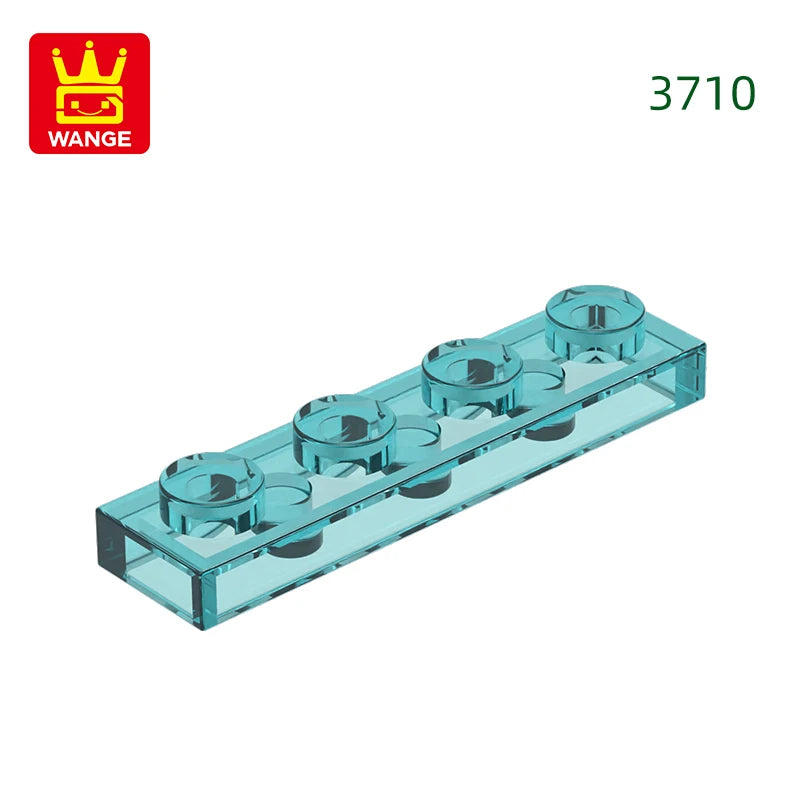 Wange 149Pcs/Lot 3710 1x4 Basic Building Block Moc Components Parts Compatible with Bricks DIY Children Assembly Toy Gift Box