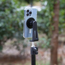 1/4" Magnetic Phone Mount Aluminum Alloy Magnetic Tripod Adapter 360° Rotating