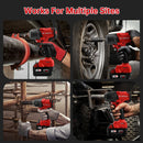 M-WALK Mid-Torque Impact Wrench Electric Cordless High Speed Car Truck Repair Professiona Power Tools For Milwaukee Battery Pin