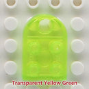 50pcs DIY Building Blocks 3176 Brick Heart Necklace/Key Ring Toys 2x 3 Heart-shaped Multicolor Educational Toy Gift for Children