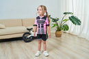 2022 Children's Balance Bike Cycling Clothes Short Sleeve Cycling Jersey Set For Kid Summer Sports Girl Bicycle Clothing