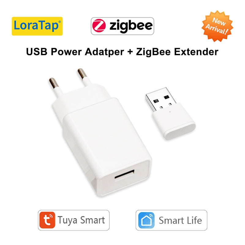 LoraTap Tuya ZigBee 3.0 Signal Repeater USB Extender for Smart Life ZigBee2MQTT Devices Mesh Home Assistant Deconz Automation