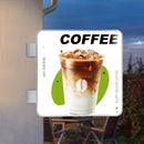 60cm Waterproof Double-sided LED Advertising Light Box Outdoor Light Advertising Board Round Square Light Advertising Box