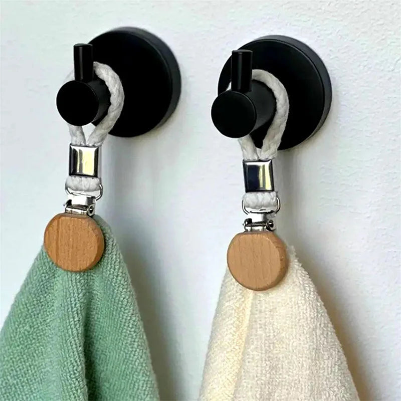 2/4/6Pcs Towel Clips Multifunctional Kitchen Storage Hooks Loops Hand Towel Hangers For Home Bathroom Kitchen Storage Rack