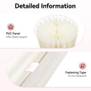 4PCS Foldable Wedding Cardboard Flower Columns,Cardboard Centerpiece Display,Cylinder Pedestal Stands For Wedding Birthday