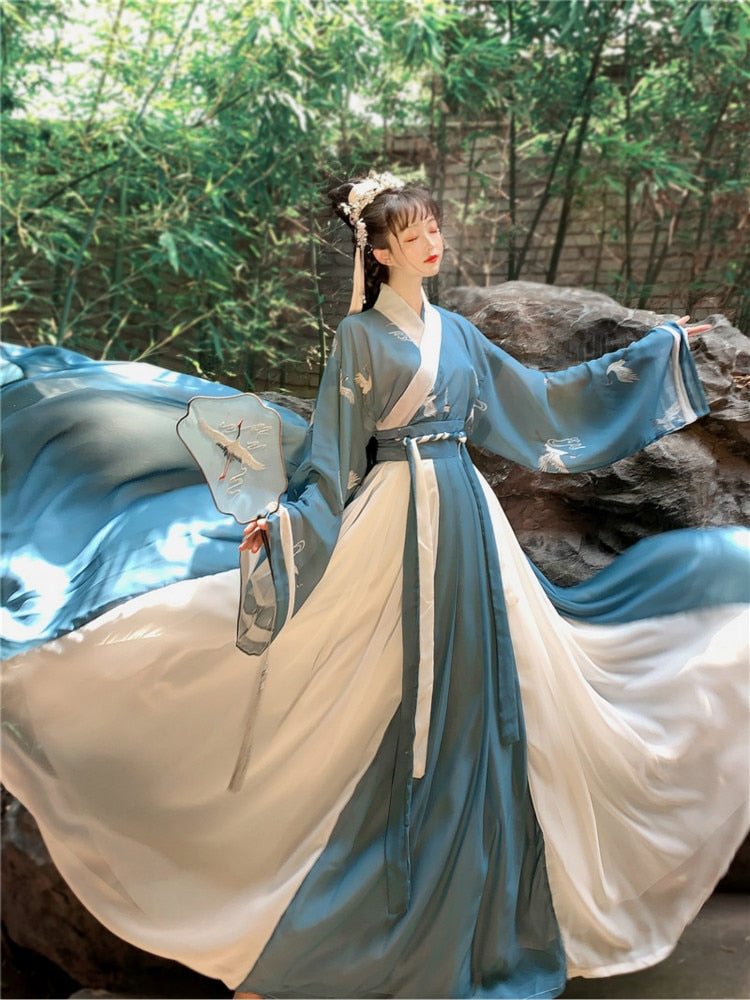 Chinese Dress Oriental Style Fairy Hanfu Costume Cosplay Ancient Traditional Elegant Tang Dynasty Princess Performance ханьфу