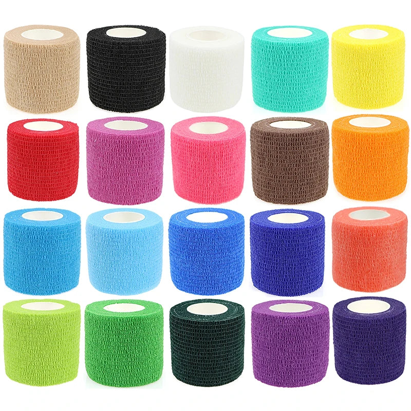 10cmx4.5m Colorful Sport Self Adhesive Elastic Bandage Wrap Tape Elastoplast For Knee Support Pads Finger Ankle Palm Shoulder