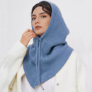 The Permafrost | Knitted Merino-Blend Winter Balaclava Hood