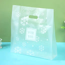 50/100Pcs Daisy Style Plastic Gift Bags With Handle, Shopping Bag Tote Bags Perfect for Mother's Day Wedding Birthday Holidays