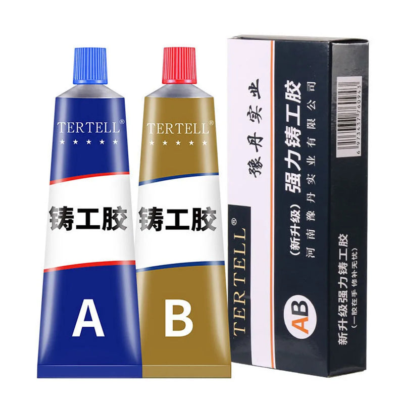 Glue Welding 20/50/70/100g A+B Glue Set Casting Industrial Repair Agent Metal Cast Iron Damaged Crackle Welding Glue