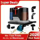 ABIR G80 Handheld Carpet Vacuum Cleaner 15Kpa Spot Cleaner Machine for Home Sofa Car Interior,Pet Bed Fabric Wet Dry Washing