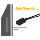 Door Sensor Light Switch DC 12V 24V 6A Auto ON/OFF High Sensitivity Wireless Infrared Induction For LED Strip Cabinet Home Use