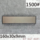 Widened diamond sharpening stone compatible with fixed-angle sharpener for kitchen knives and outdoor tools, portable sharpening