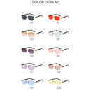 Randlose Rechteck Sonnenbrille Mode Männer Frauen Shades Kleine Quadratische Sonnenbrillen Für Weibliche Trendige Sommer Outdoor Accessoire