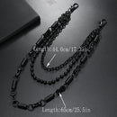1 piece Hip-hop Jewelry Keychain personality pants chain Men's Accessories