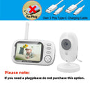 ABM600 Baby Monitor 3.5 Inch Baby Monitor Camera LCD 2.4G Mother Kid Two-way Audio Babysitter Surveillance Camera Safe VideoGift
