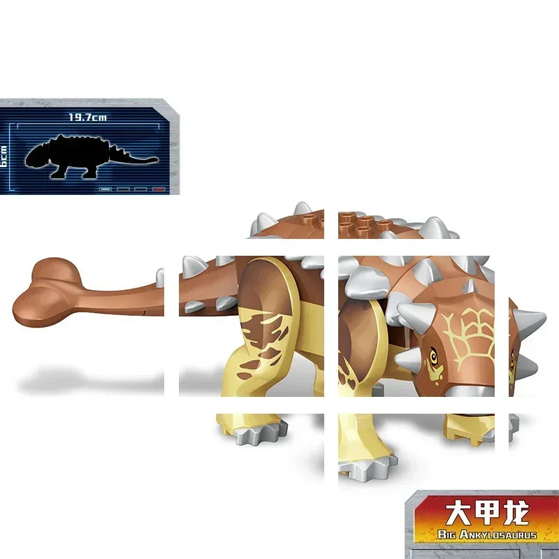 Get Your Large Dinosaurs Building Blocks- Moc Toy- Gifts For Christmas/Halloween/Thanksgiving Day