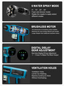 The Cascade Nine | 250 Bar Cordless Pressure Washer Gun