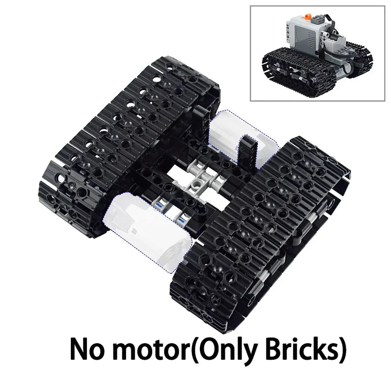 Mini Motor Micro Motor Building Blocks Power Group Module Engine Car Bricks PF Technical Toy for C61018 C61019 Leduo Parts