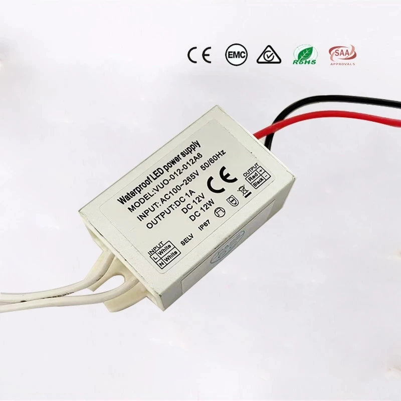 12W 20W 36W 60W 100W 200W 220V to 12V Driver for leds spot Transformer Power Supply Waterproof IP67