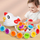 Baby Lernspielzeug Intelligentes Ei-Spielzeug Formsortierspielzeug Montessori Eier Spielzeug für Kinder im Alter von 2 3 4 Jahren