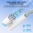 The Breeze Sentinel | High-Speed Turbine Bladeless Neck Fan (Rechargeable)