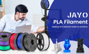 JAYO 1100G 3D HS PETG/ PLA/PETG/PLA+/PLA Meta/PLA Matte Filament 1.75mm 3D Printing Materials for 99% 3D FDM Printer & 3D Pen