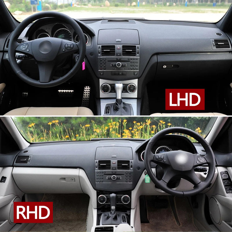 LHD RHD Front Dash Air Conditioning AC Vent Grill Outlet Assembly For Mercedes Benz C Class W204 C180 C200 C220 C230 C260 C300