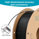 Sovol 2/6/10KG PETG Filament 1.75mm Black White , Wholesale 2/6/10 Rolls PLA ABS PETG Plastic For 3D Printer