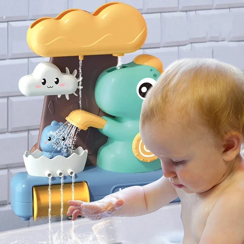 Baby Bathroom Water Toys Cartoon Animals Dinosaurs Toys Children Swimming Pool Bathing Play Water Toys Early Educational Toys