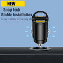 Mini USB C Car Charger 130W Super Fast Charing Metal Adapter PD Type C in Car for Samsung Huawei Android Phones iPhone iPad